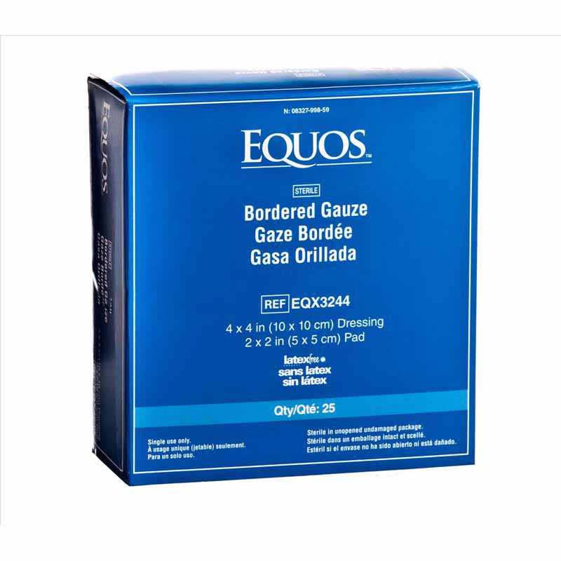Medline Equos Sterile Bordered Gauze