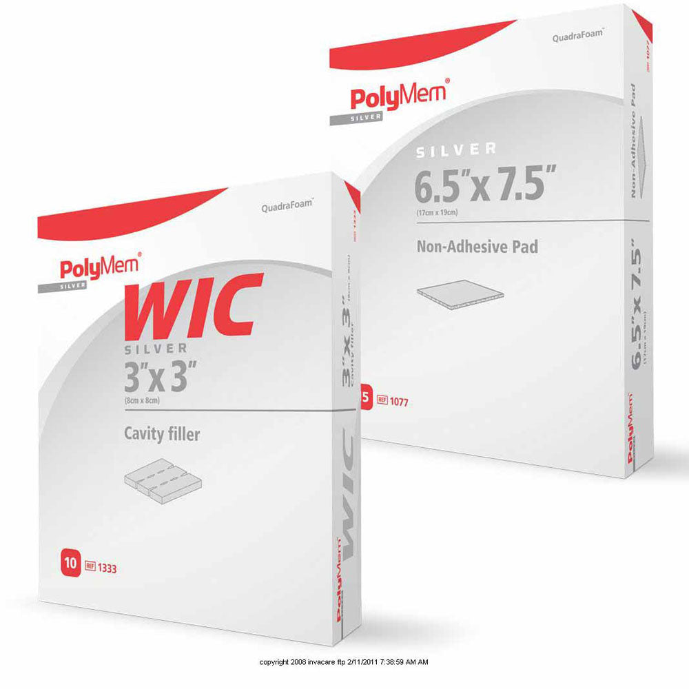PolyMem Wic® Silver Cavity Wound Filler