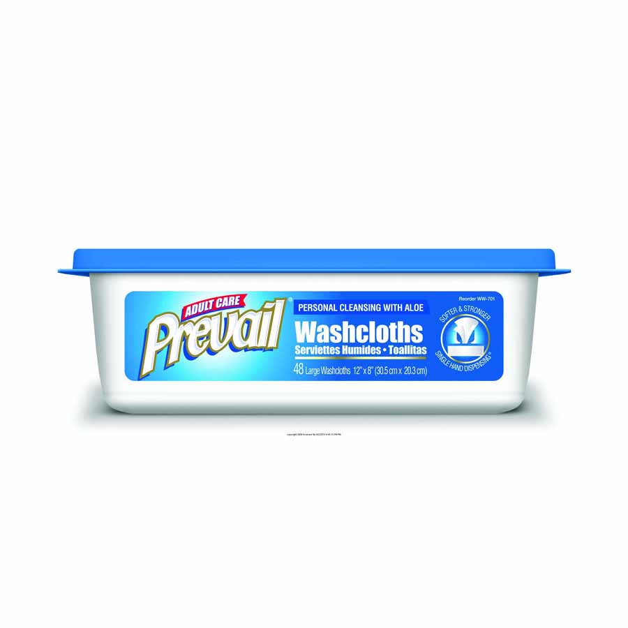 Prevail® Disposable Washcloths