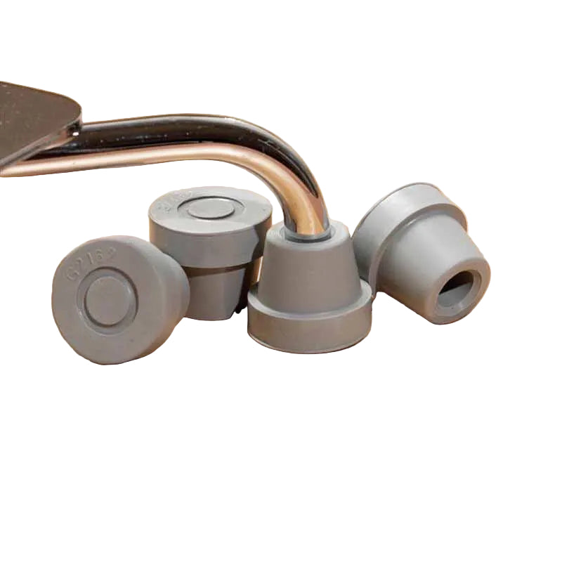 Medline Quad Cane Tips, Gray (G02172)