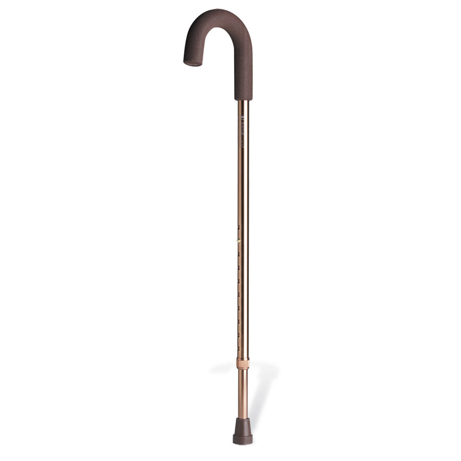 Cane Curved Easy-Care Bronze Guardian  6-CS