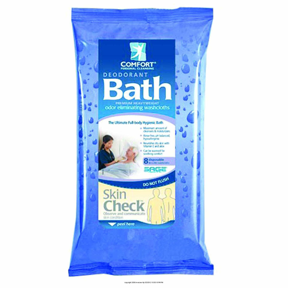 Deoderant Comfort Bath® Cleansing Washcloths