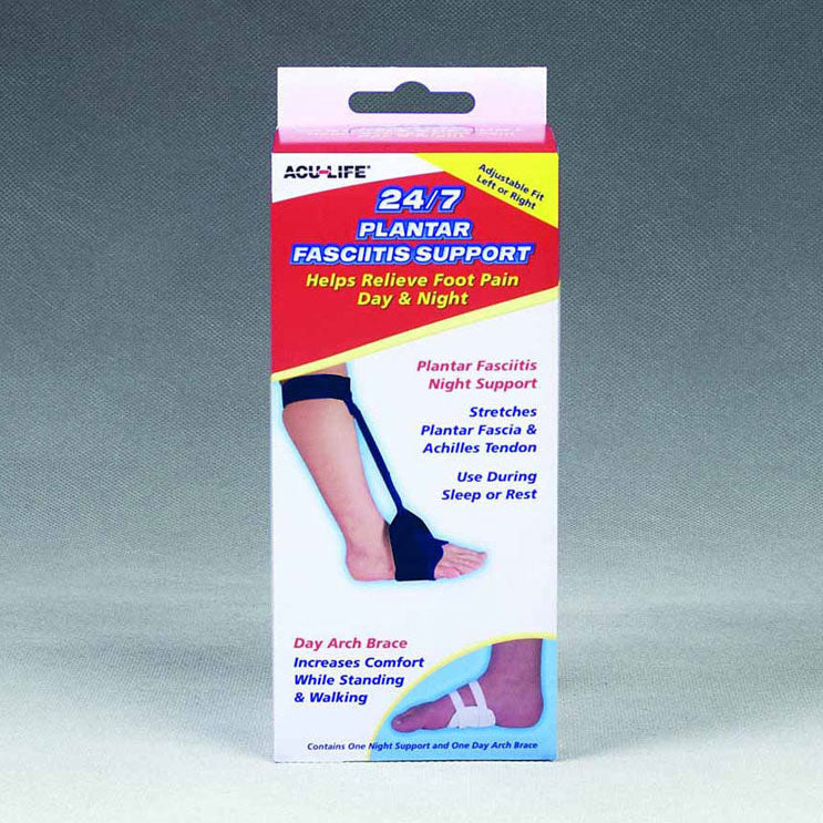 24-7 Plantar Fasciitis Night Splint and Day Arch Brace