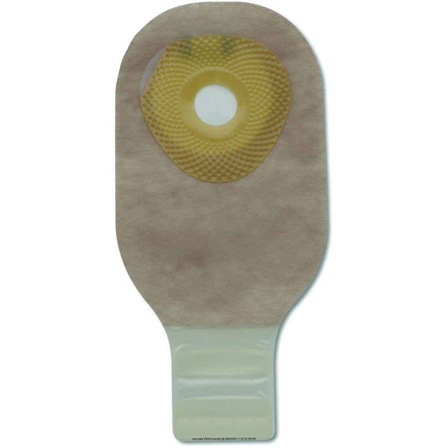 Hollister 1 Piece Drain Pouch Transparent with Filter, Pre-Cut 1 3/16"