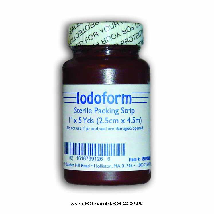 Invacare® Iodoform Gauze Packing Strip