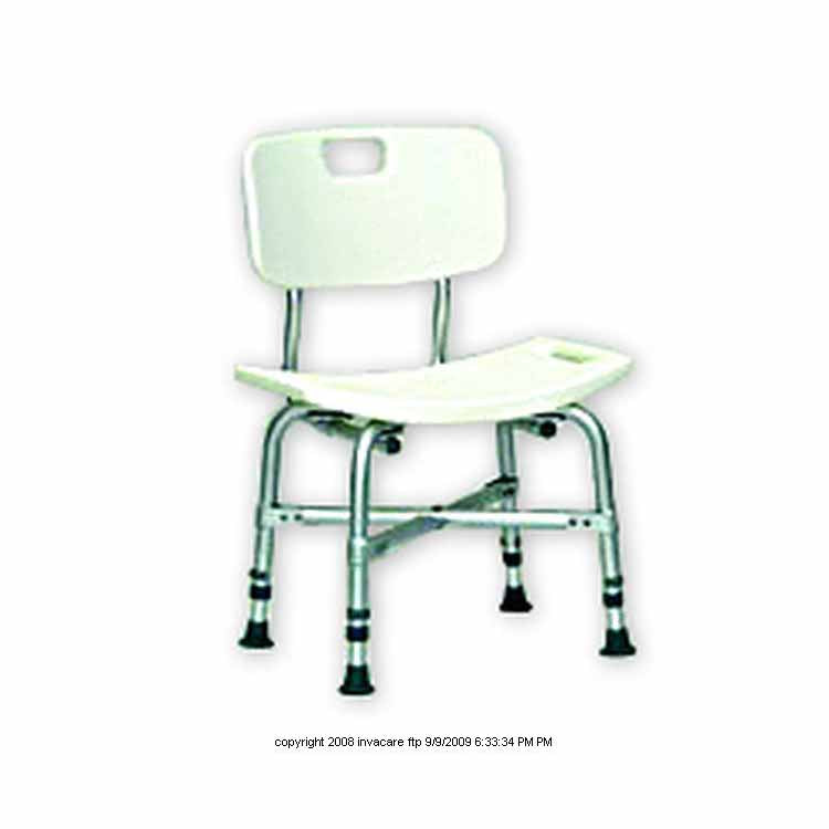 Deluxe Bariatric Shower Chair with Cross-Frame Brace