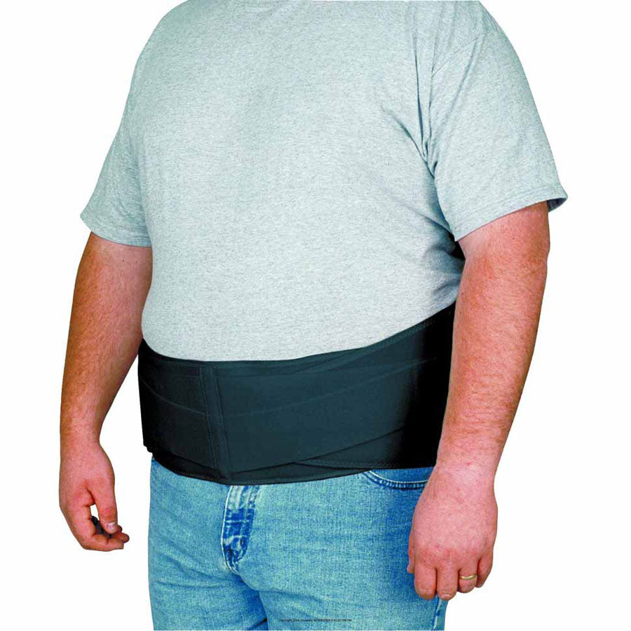 Extended Abdominal-Back Support for Large Stature