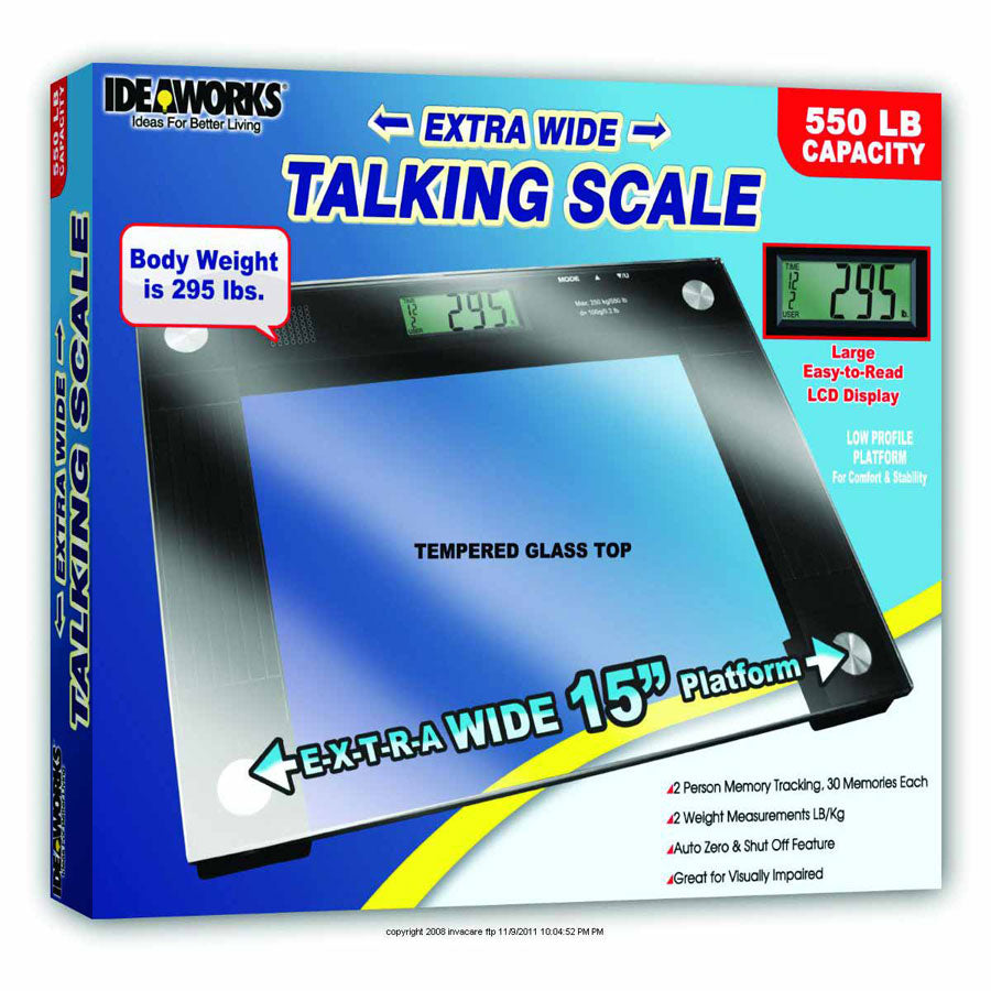 Extra Wide Talking Scale