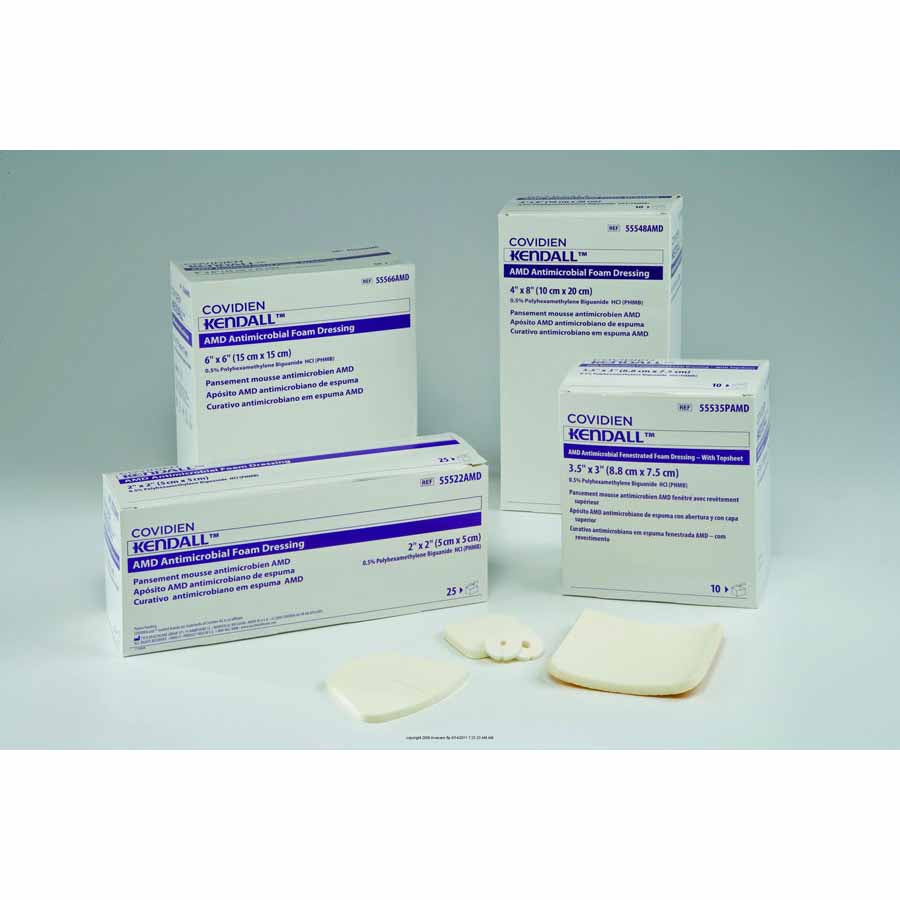 Kendall™ AMD Antimicrobial Foam Dressings