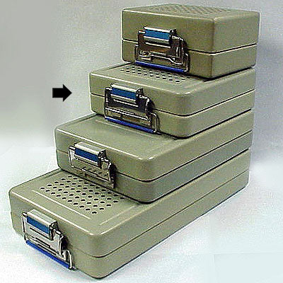 SklarTite Sterilization Container 12" Wide x 12" Long x 4" High - 10-1220