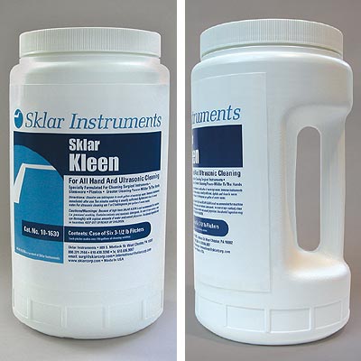 Sklar Kleen Powder Detergent 3 1/4 lb. Pitchers - 10-1630 - Case
