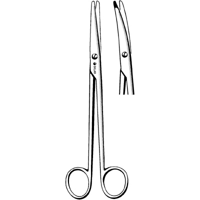Mayo-Stille Dissecting Scissors 6 3-4" - 15-2667