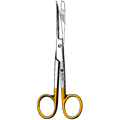 Sklar Edge Tungsten Carbide Operating Scissors 5 1-2" - 16-1156