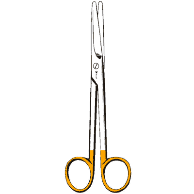 Sklar Edge Tungsten Carbide Mayo Dissecting Scissors 5 1-2" - 16-1505
