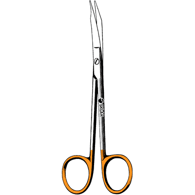Sklar Edge Tungsten Carbide Dissecting Scissors 5" - 16-2610