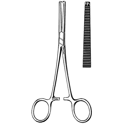 Rochester-Ochsner Forceps 5 1-4" - 18-1852