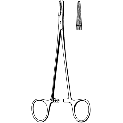 Crile-Wood Needle Holder 6" - 20-1265