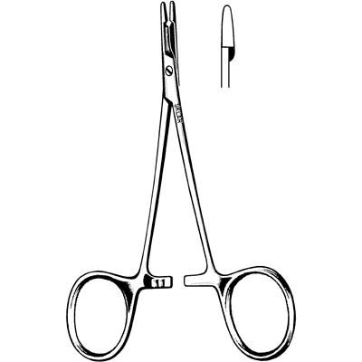 Olsen-Hegar Needle Holder 4 3-4" - 20-2748