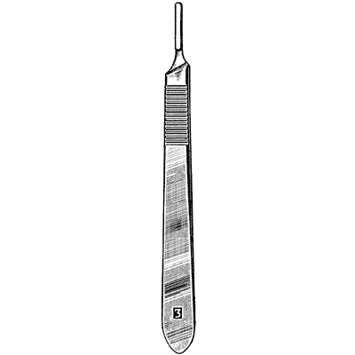 Econo #3 Surgical Knife Handle - 21-033