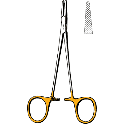 Sklargrip Halsey Needle Holder 5 1-4" - 21-1850