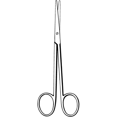 Econo Metzenbaum Dissecting Scissors 5 1-2" - 21-335