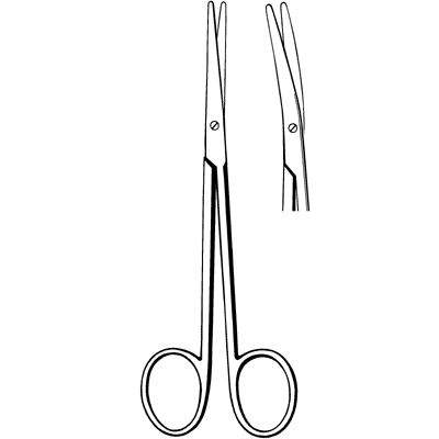 Econo Metzenbaum Dissecting Scissors 5 1-2" - 21-336