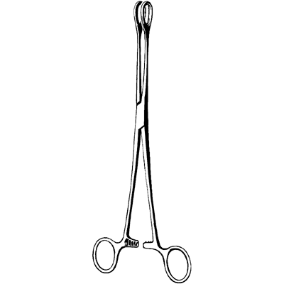 Econo Foerster Sponge Forceps 9 1-2" - 21-577