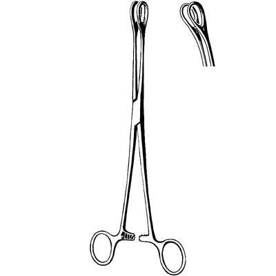 Econo Foerster Sponge Forceps 9 1-2" - 21-586