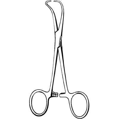 Econo Backhaus Towel Forceps 3 1-2" - 21-606