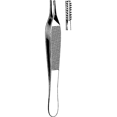 Econo Adson-Brown Tissue Forceps 4 3-4" - 21-778