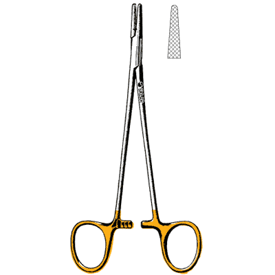 TC Crile-Wood Needle Holder 8" - 21-8008