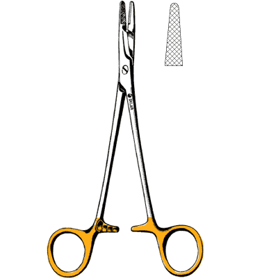 TC Olsen-Hegar Needle Holder 5 1-2" - 21-8027