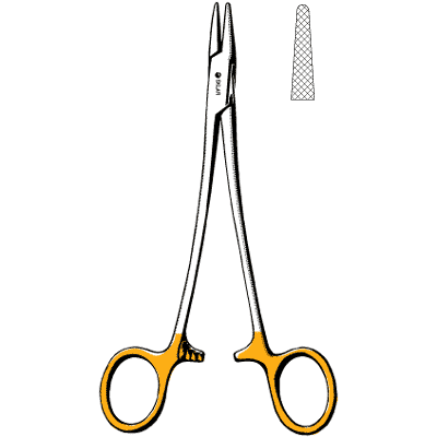 TC Mayo-Hegar Needle Holder 12" - 21-8035