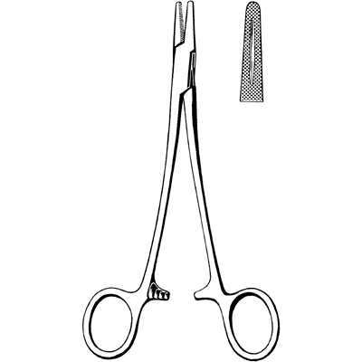 Econo Mayo-Hegar Needle Holder 8" - 21-869