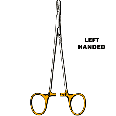 TC Crile-Wood Left Handed Needle Holder 6" - 21-9030