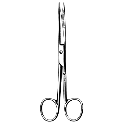 Sklarlite Extra Delicate Operating Scissors 4 1-2" - 23-1112