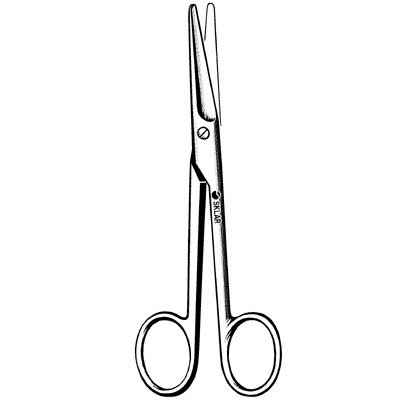 Sklarlite Extra Delicate Mayo Dissecting Scissors 6 3-4" - 23-1169