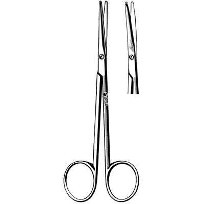 Sklarlite Extra Delicate Metzenbaum Dissecting Scissors 4 1-2" - 23-1178
