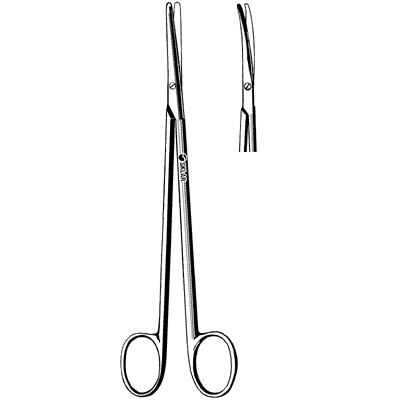 Sklarlite Extra Delicate Metzenbaum Dissecting Scissors 7" - 23-1186