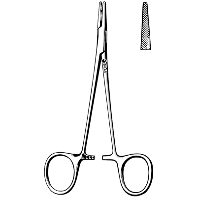 Sklarlite Halsey Needle Holder 5 1-4" - 23-2130