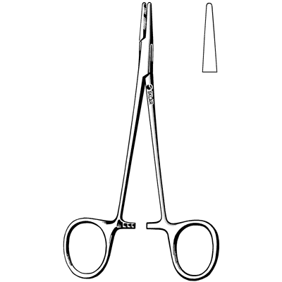 Sklarlite Halsey Needle Holder 5 1-4" - 23-2135