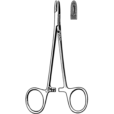 Sklarlite Extra Delicate Derf Needle Holder 4 3-4" - 23-2224