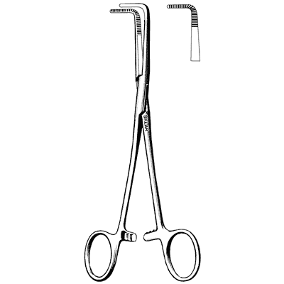 Sklarlite Extra Delicate Mixter Right Angle Forceps 5 1-2" - 23-2521