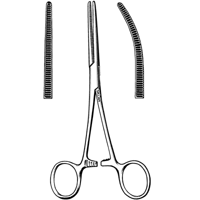 Sklarlite Extra Delicate Rochester-Pean Forceps - 23-2554