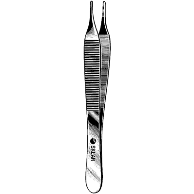 Sklarlite Adson Dressing Forceps 4 3-4" - 23-2600