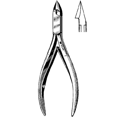 Sklarlite Tissue Nipper 4 1-2" - 23-9292