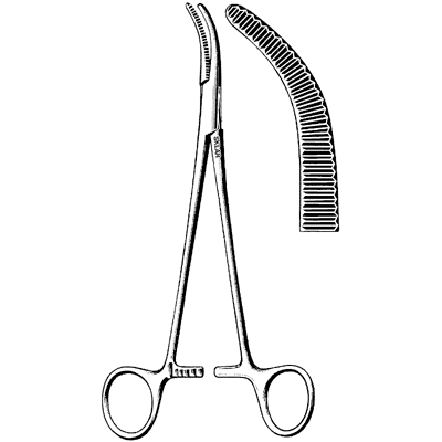 Moynihan Gall Duct Forceps 8 1-2" - 32-1785