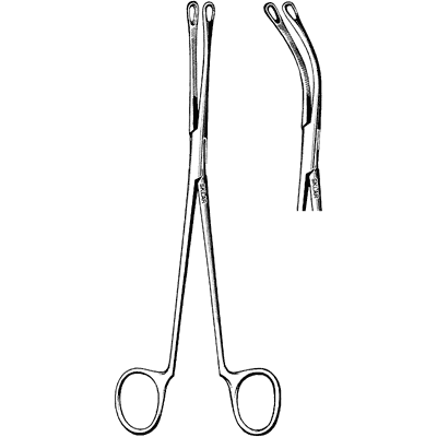 Blake Gallstone Forceps Curved 8" - 32-2782