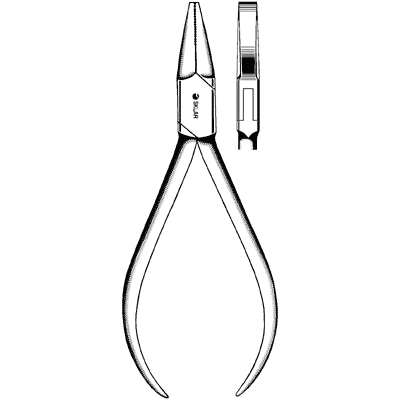Square End Pliers 5 1-2" - 40-1778