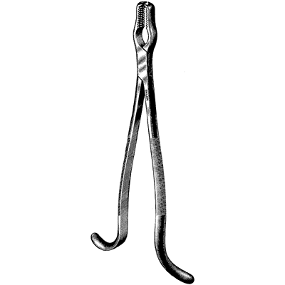 Kern Bone Holding Forceps 8 1-2" - 40-2485